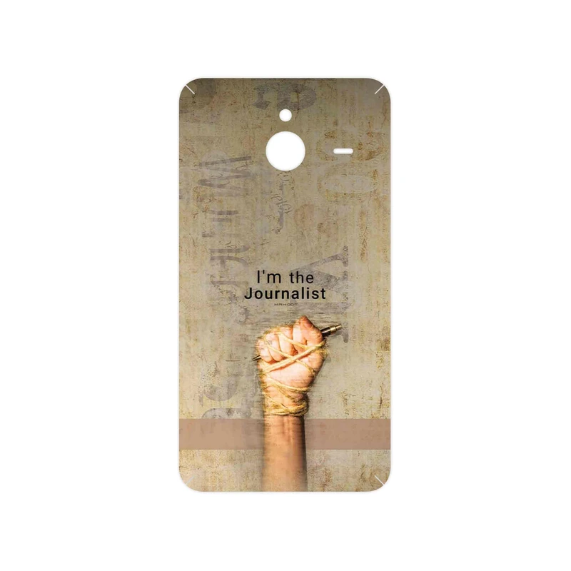 برچسب پوششی ماهوت مدل Journalist مناسب برای گوشی موبایل مایکروسافت Lumia 640 XL