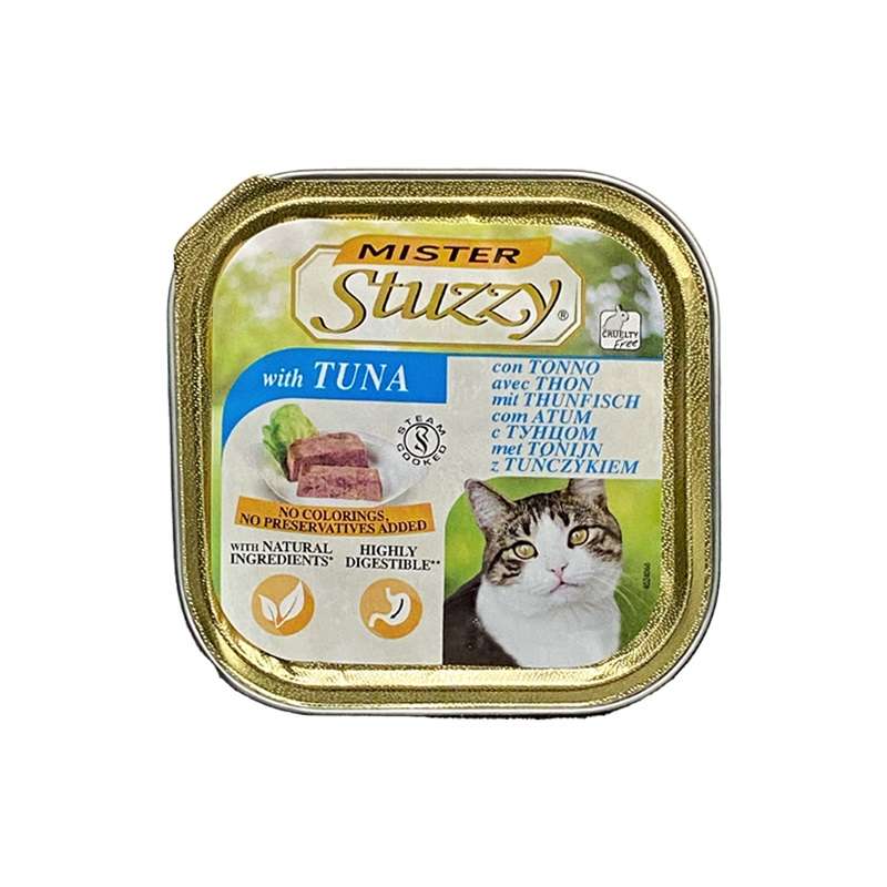 کنسرو گربه استوزی مدل Tuna وزن 100 گرم
