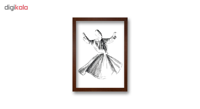 تابلو هیلما گالری کد HAP1806 BROWN