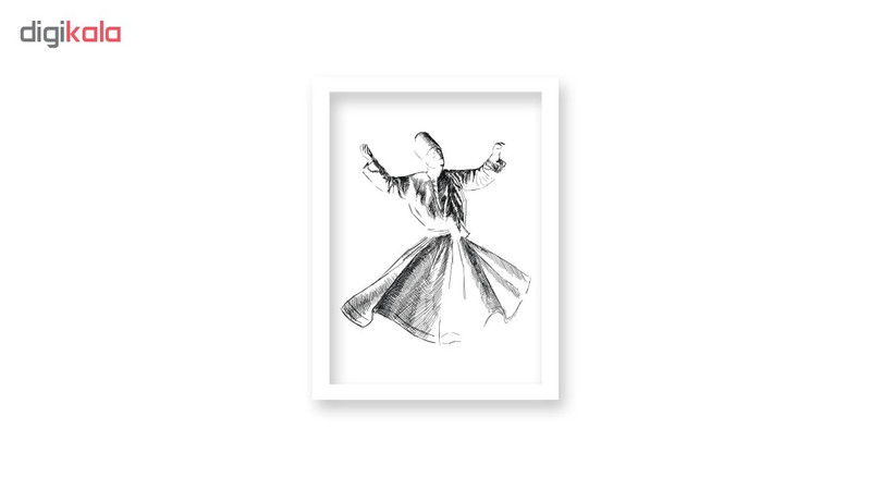 تابلو هیلما گالری کد HAP1806 WHITE