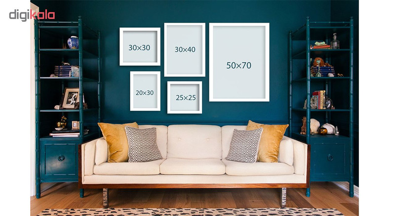 تابلو هیلما گالری کد HAP1806 WHITE