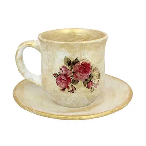 جاعودی سفالی طرح ماگ