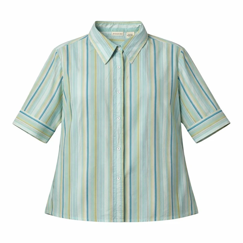 شومیز آستین کوتاه یقه برگردان زنانه مدل 916