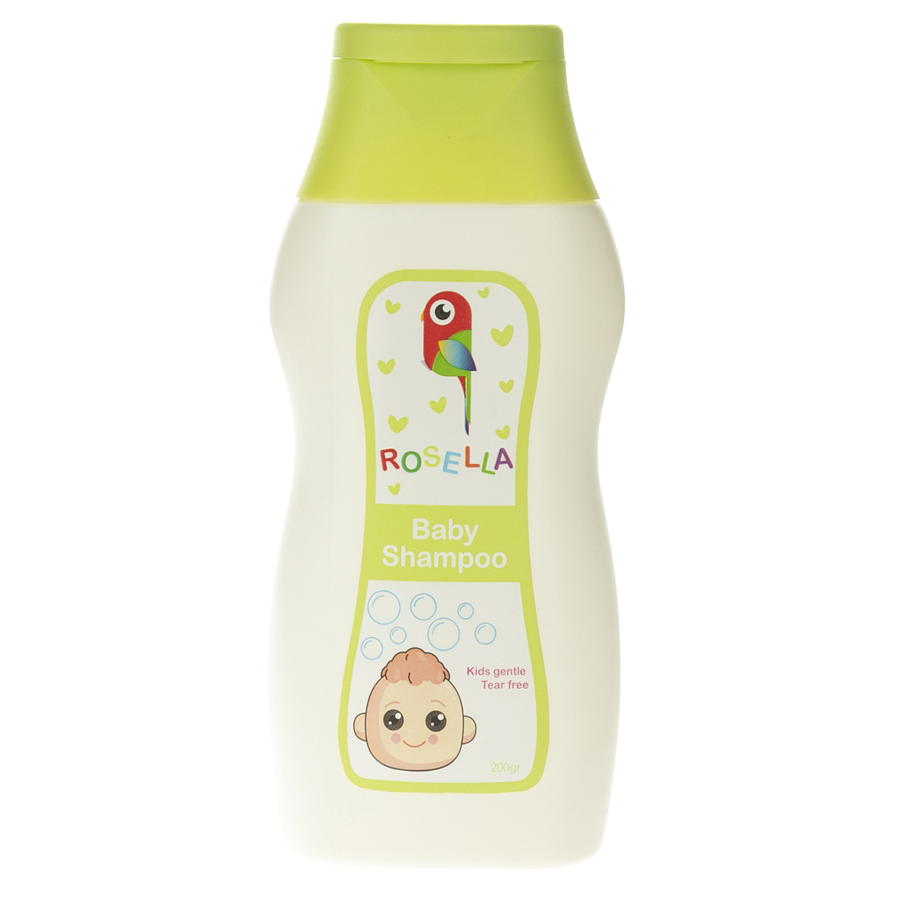 شامپو سر کودک روسلا مدل Green حجم 200 میلی لیتر