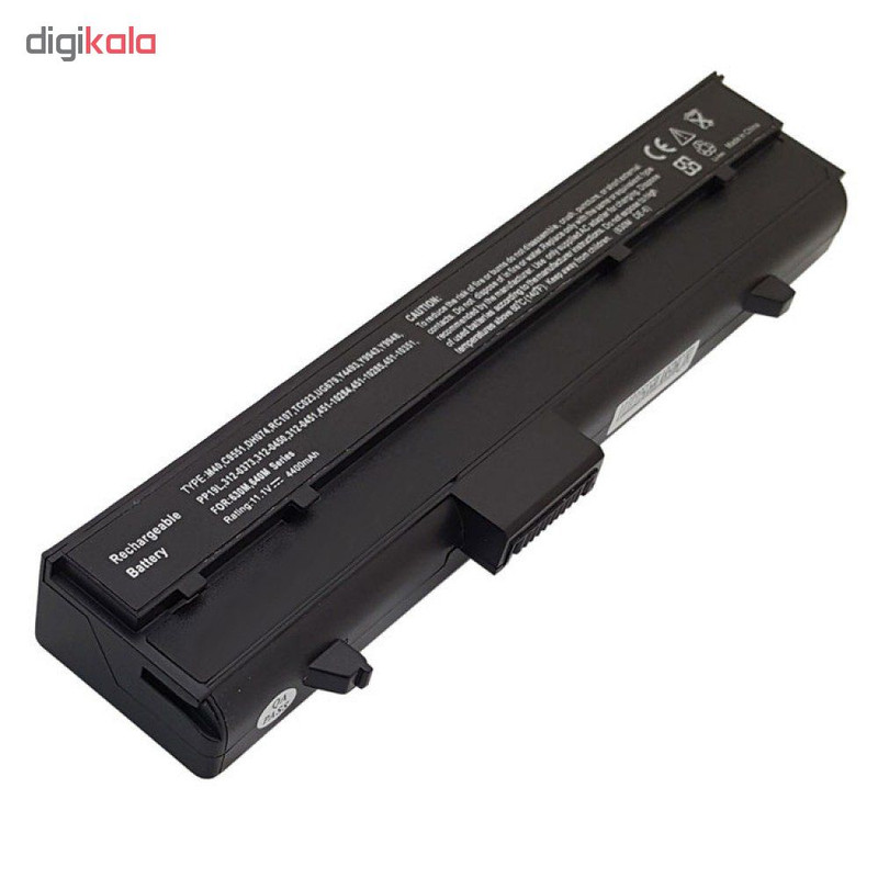 باتری لپ تاپ 4 سلولی I7 برای لپ تاپ Dell Inspiron 700M-710M