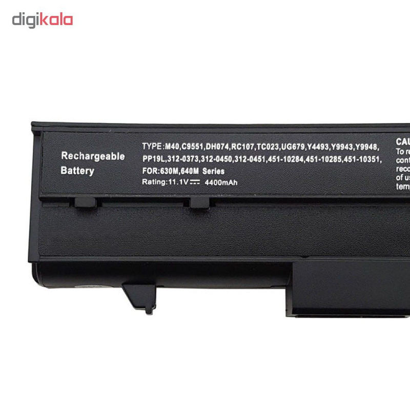 باتری لپ تاپ 4 سلولی I7 برای لپ تاپ Dell Inspiron 700M-710M
