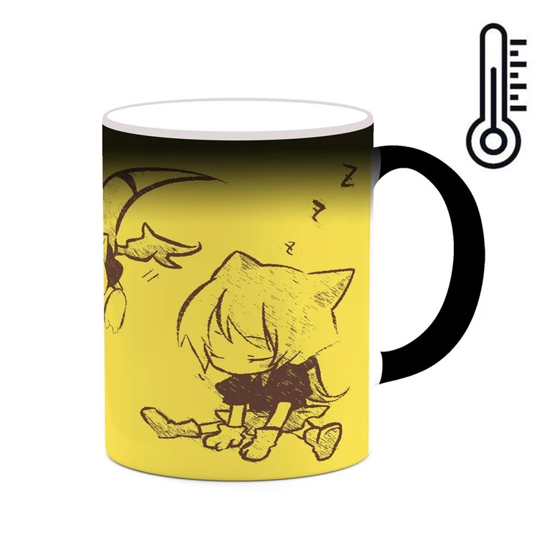 ماگ حرارتی کاکتی مدل بازی پوکمون Pokemon Yellow کد mgh29917