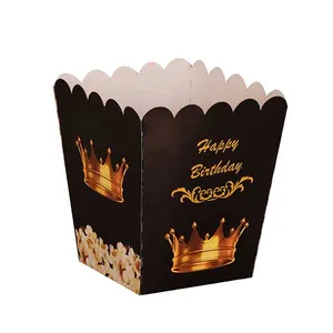  ظرف پاپ کورن مدل تاج بسته 10 عددی