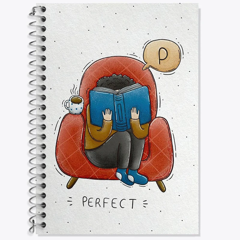 دفتر لغت 50 برگ خندالو مدل کتاب خوان کد 5403