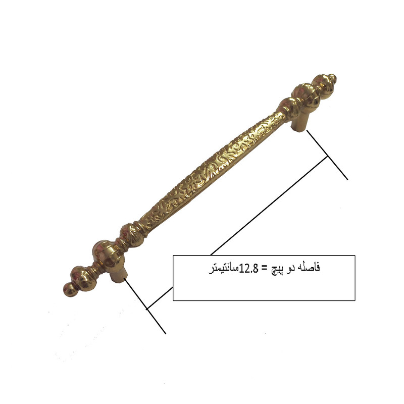 دستگیره کابینت مدل OSM128 بسته 3 عددی