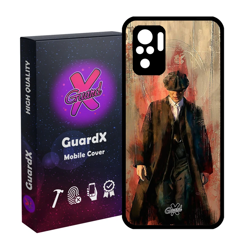 کاور گارد ایکس طرح Peaky Blinders مدل Glass10122 مناسب برای گوشی موبایل شیائومی Redmi Note 10 4G / Note 10S