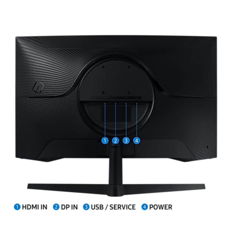 مانیتور مخصوص بازی سامسونگ مدل LS27AG550EM سایز 27 اینچ
