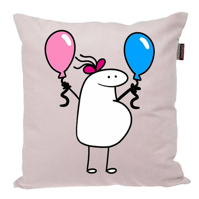 کوسن ناریکو مدل فانتزی طرح دخترانه بامزه کد 04597