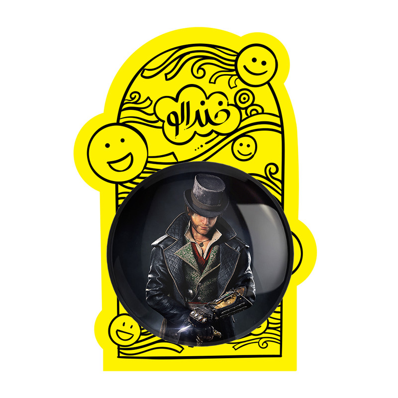 آینه جیبی خندالو مدل بازی اساسینز کرید Assassins Creed کد 27896
