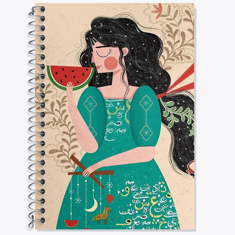 دفتر لغت 50 برگ خندالو مدل شب یلدا کد 20403