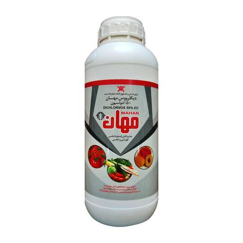 سم حشره کش دی کلرووس مهان مدل DDV حجم 1 لیتر
