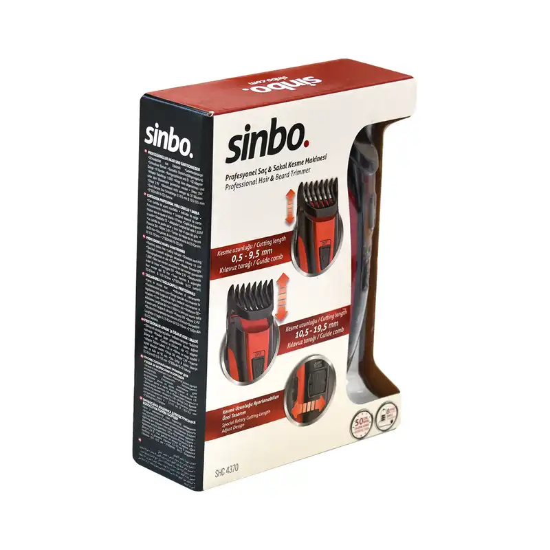 ماشین اصلاح موی سر و صورت سینبو مدل SHC4370
