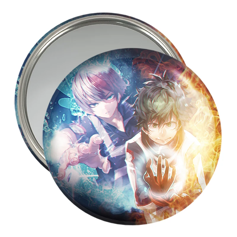 آینه جیبی خندالو مدل دکو و شوتو انیمه آکادمی قهرمان من کد 23496