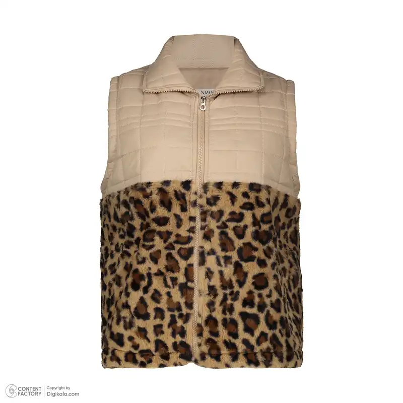 پافر زنانه نیزل مدل 0079-031 رنگ کرم