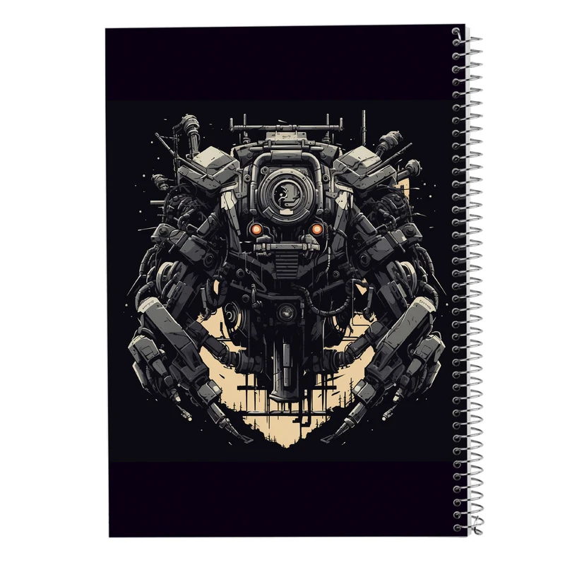 دفتر ژورنال نویسی 50 برگ مدوپد مدل نقطه ای طرح Fullmetal Alchemist کد DF2349