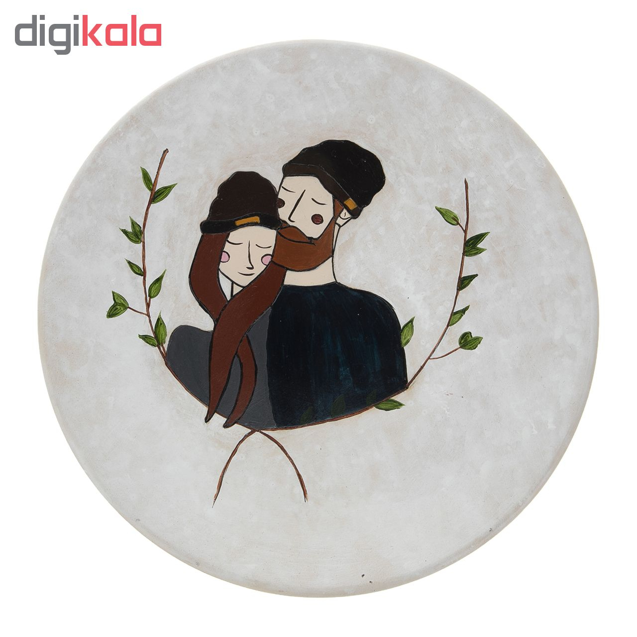 دیوار کوب سفالی مدل پناه