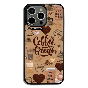 AKAM AMC-WA15PROMAX-COFFEE-18 Cover For Apple iPhone 15 Pro Max