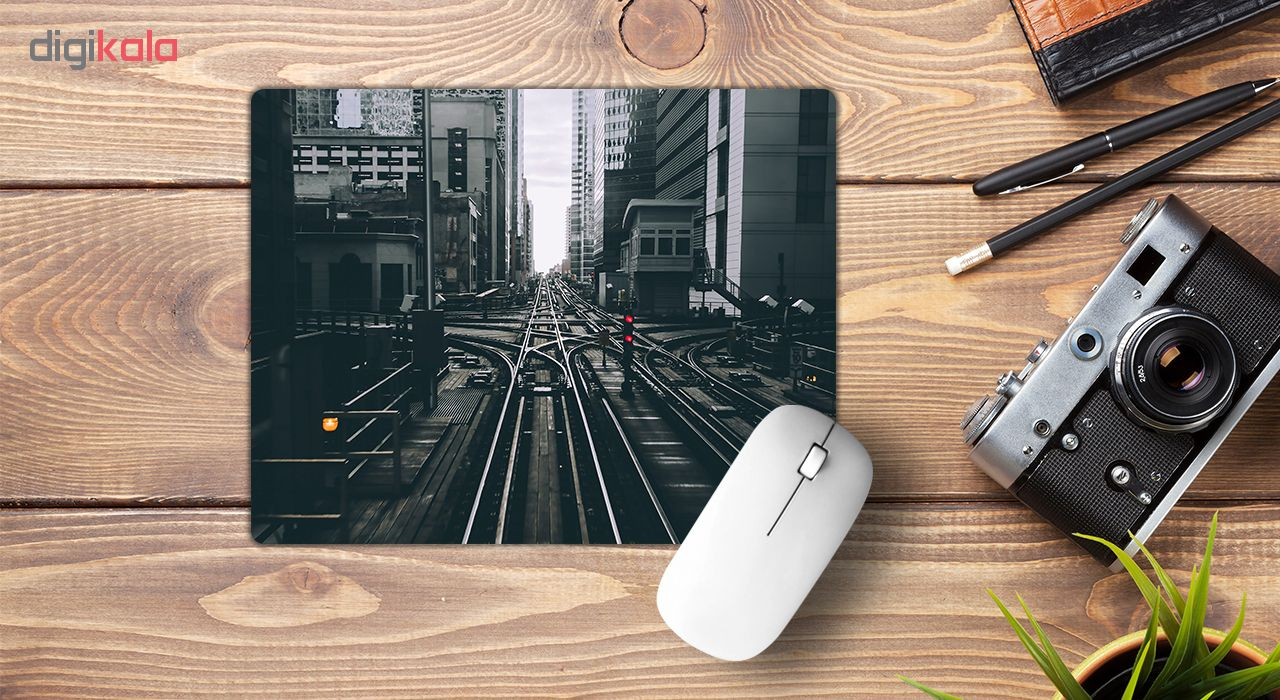 ماوس پد طرح خیابان مدل MPE369