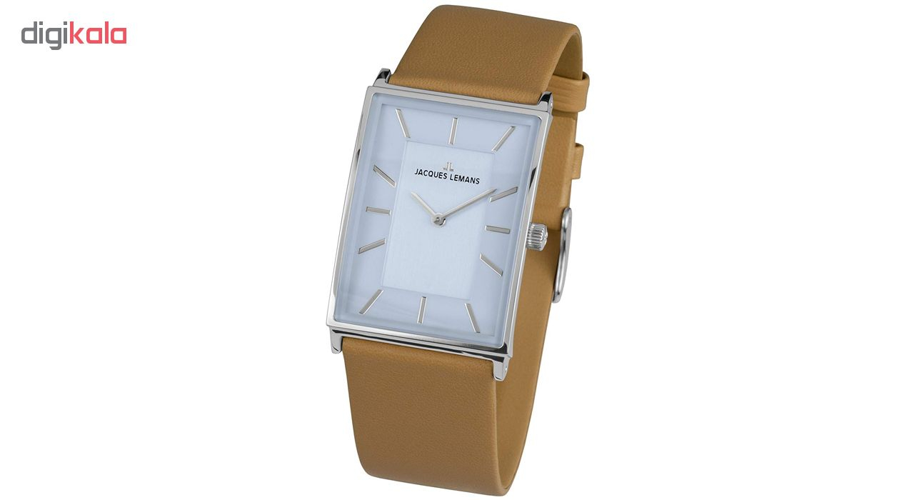 ساعت مچی عقربه ای ژاک لمن مدل 1-1604E