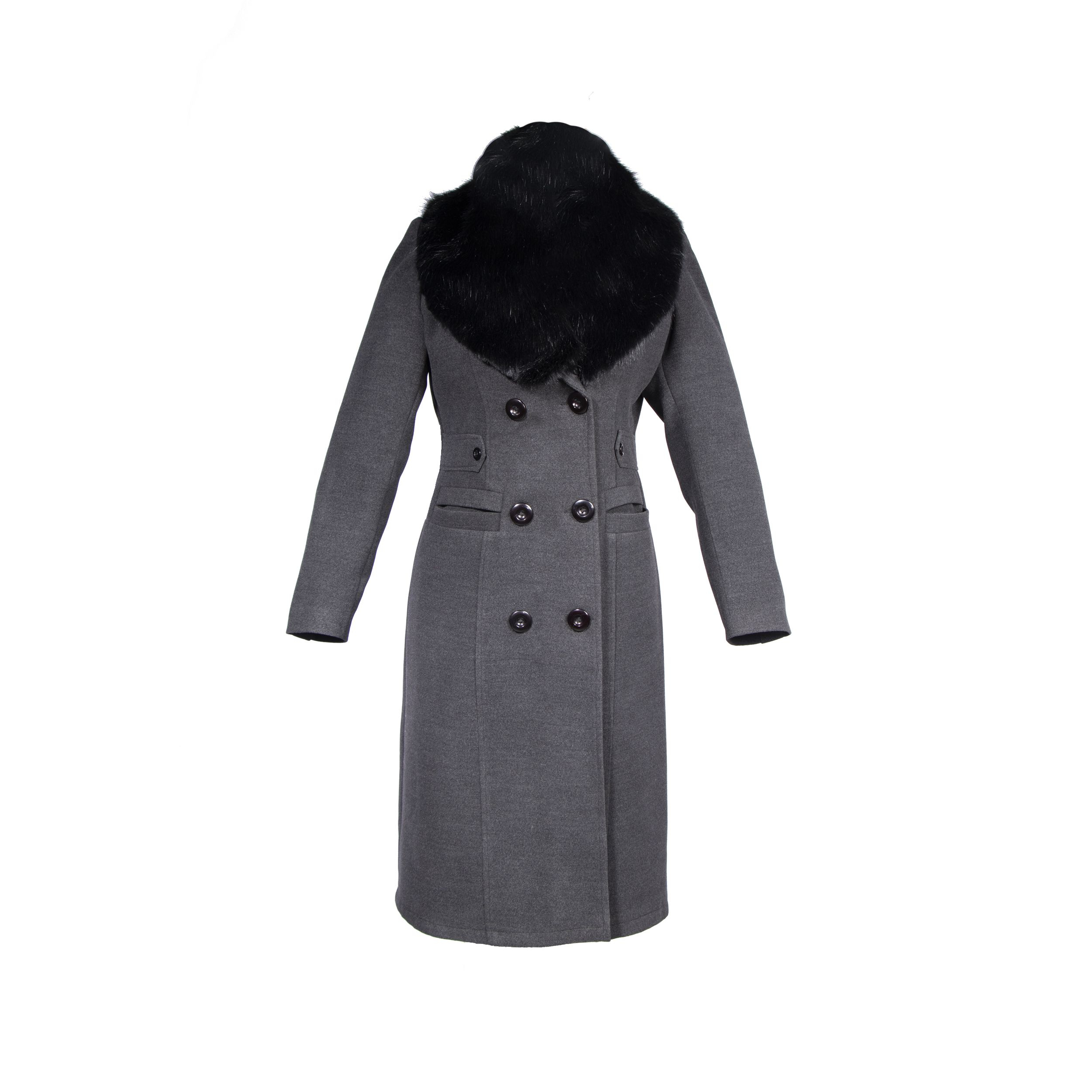 پالتو زنانه مدل 221طوسی