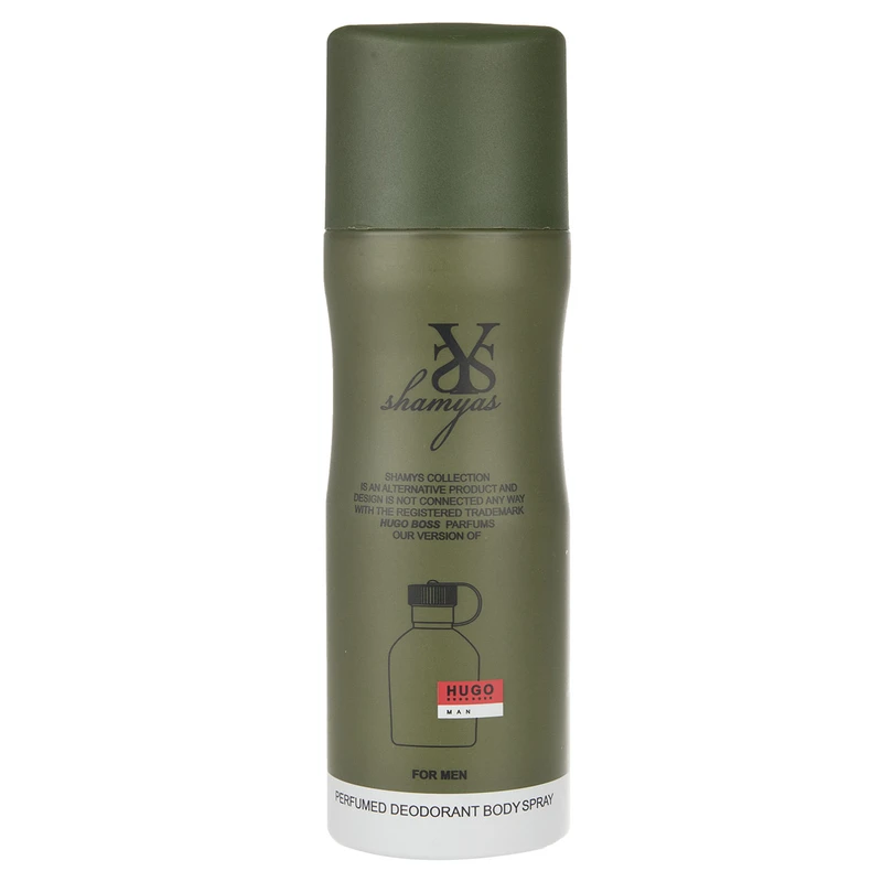 اسپری مردانه شمیاس مدل Hugo حجم 200 میلی لیتر