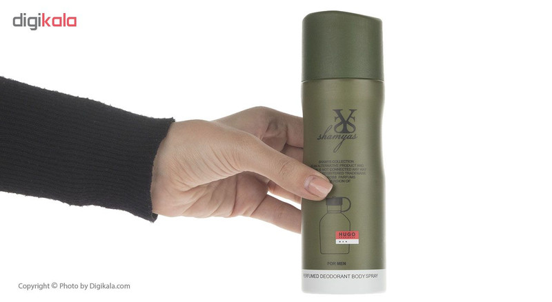 اسپری مردانه شمیاس مدل Hugo حجم 200 میلی لیتر