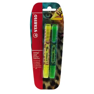 ماژیک علامت گذار استابیلو سری Be Wild مدل Swing Cool کد B-43619 - بسته 2 عددی