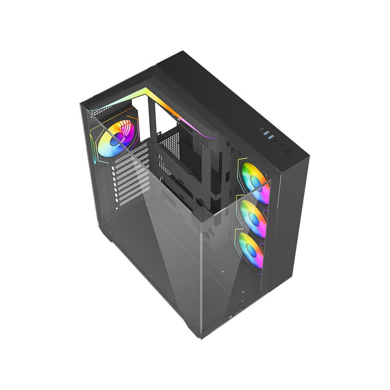 کیس کامپیوتر لاجی کی مدل LK-C714B