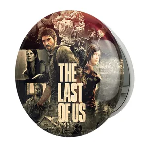 آینه جیبی خندالو طرح The Last Of Us مدل تاشو کد 4873 