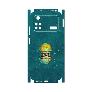 MAHOOT Collage of Earth Face-FullSkin Cover Sticker for Xiaomi Poco M4 Pro 4G