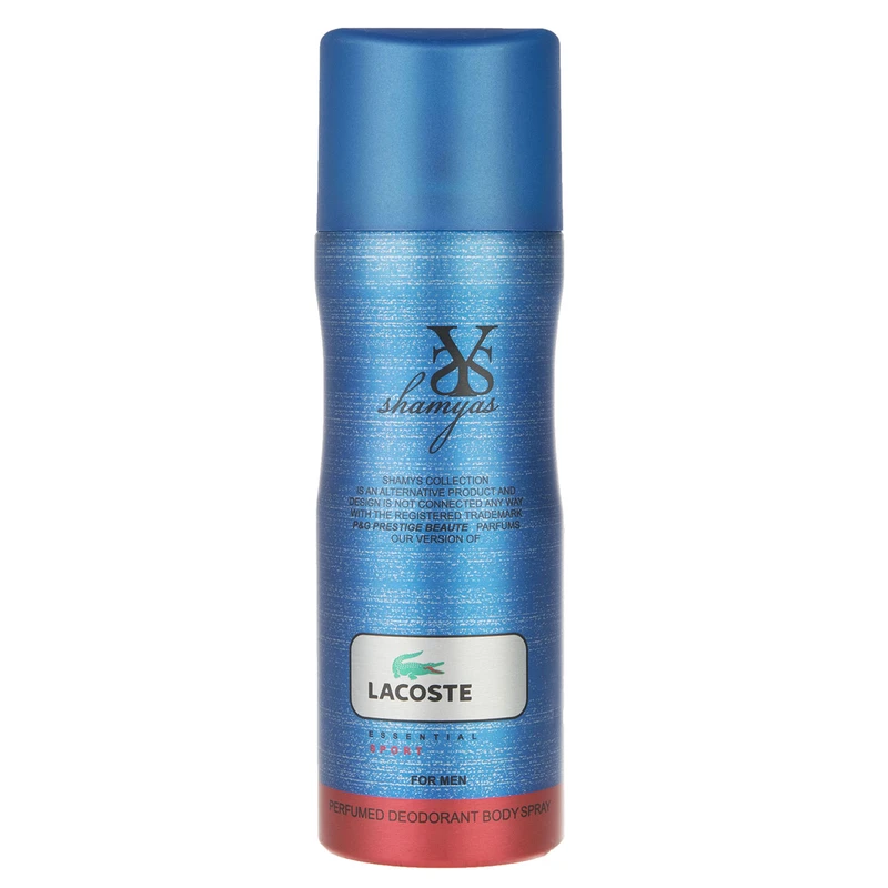 اسپری مردانه شمیاس مدل Lacoste حجم 200 میلی لیتر