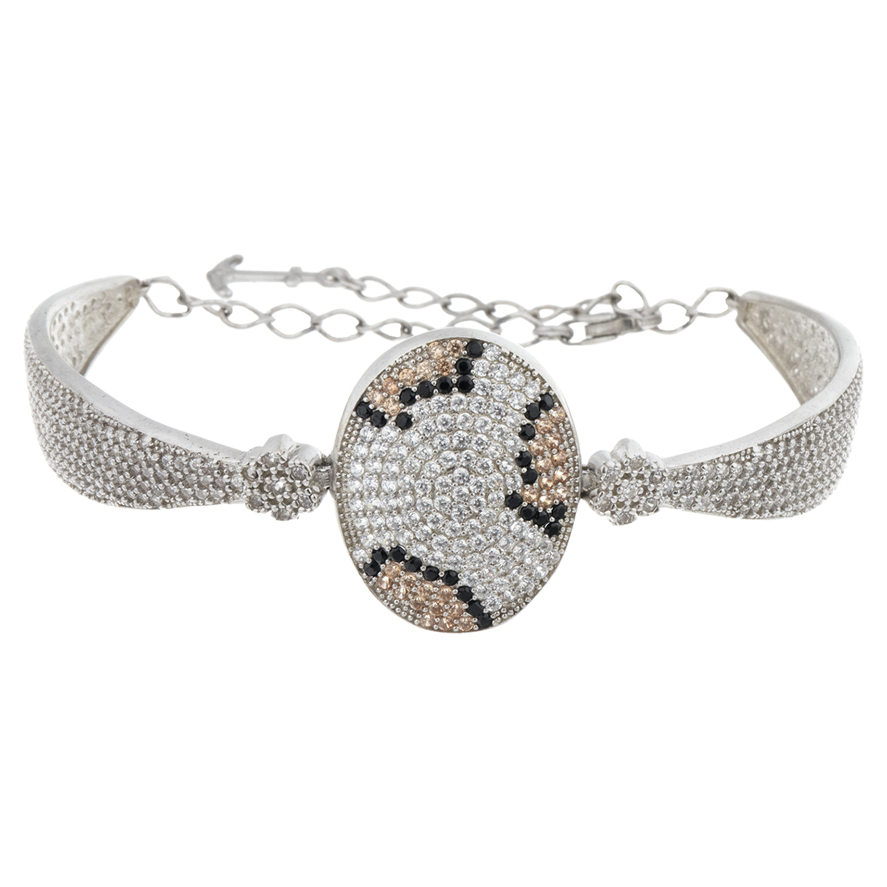 دستبند نقره مایا مدل MSB204