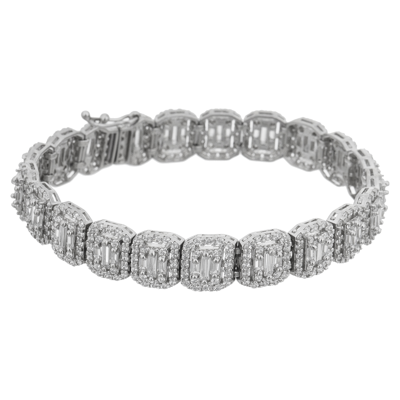 دستبند نقره مایا مدل MSB208