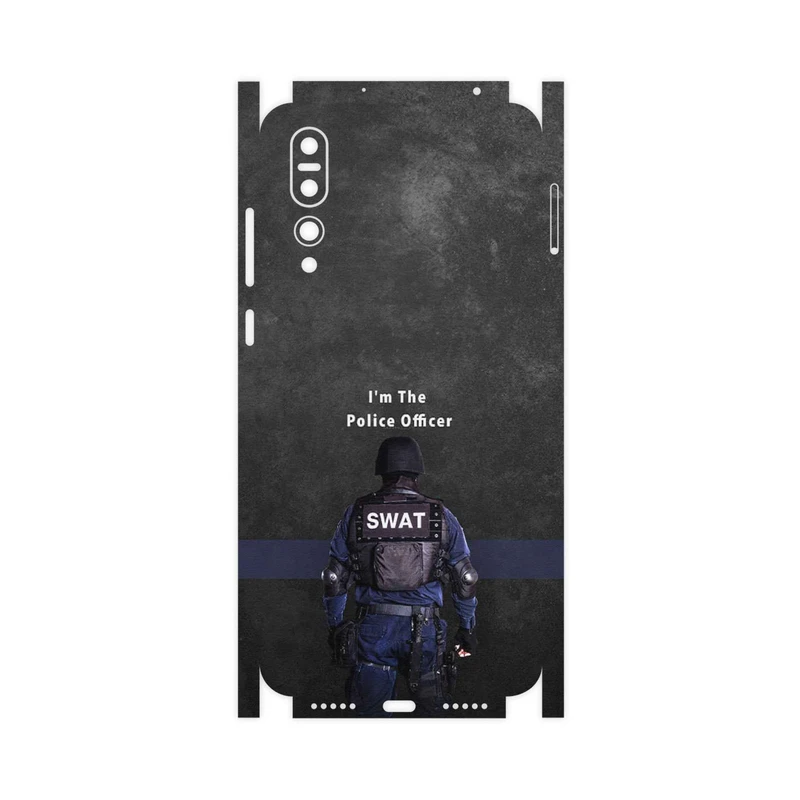 برچسب پوششی ماهوت مدل Police Officer-FullSkin مناسب برای گوشی موبایل هوآوی P20 Pro