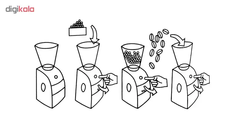 قرص پاک کننده آسیاب قهوه کد 5401