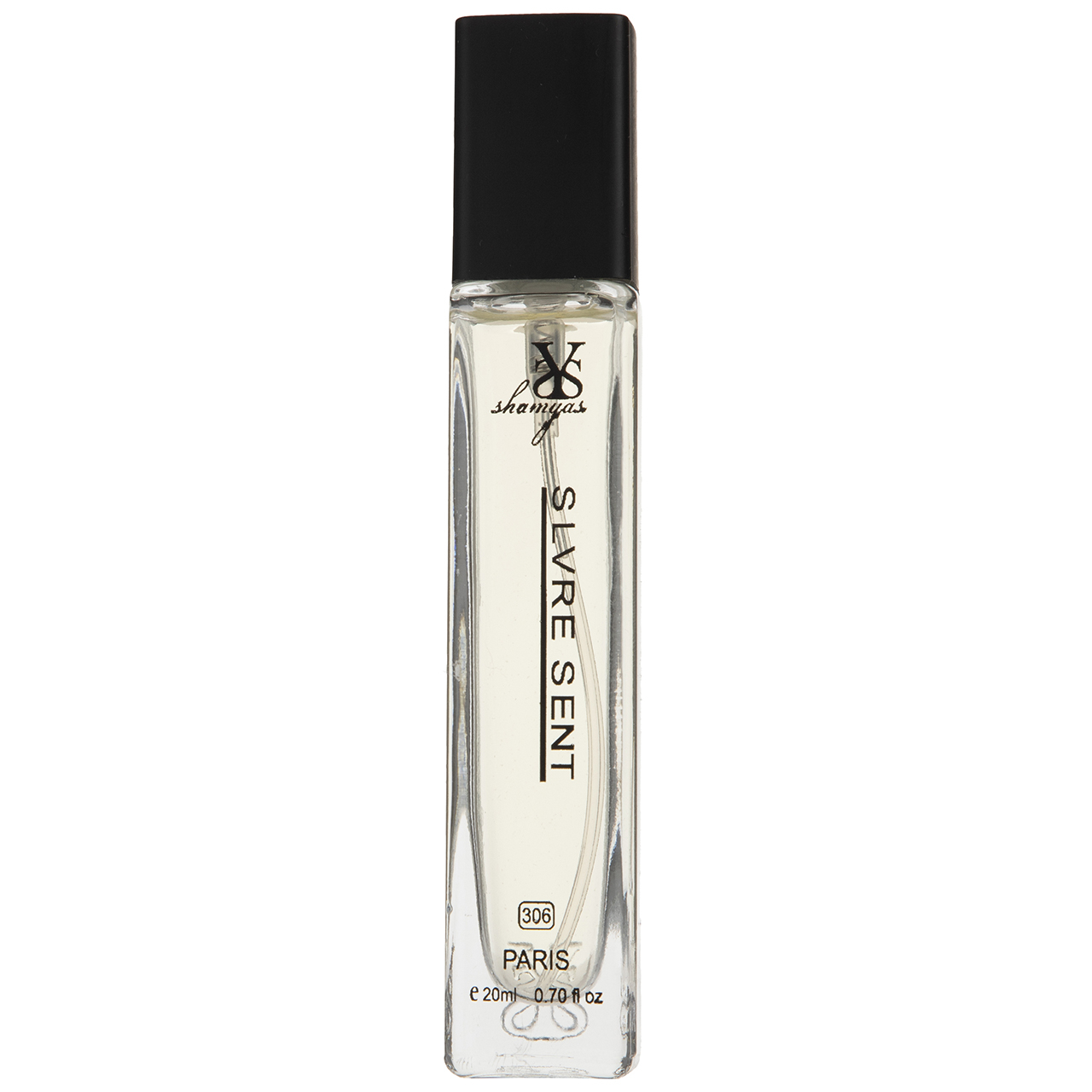 عطر جیبی مردانه شمیاس مدل Slvre Sent کد 35 حجم 20 میلی لیتر