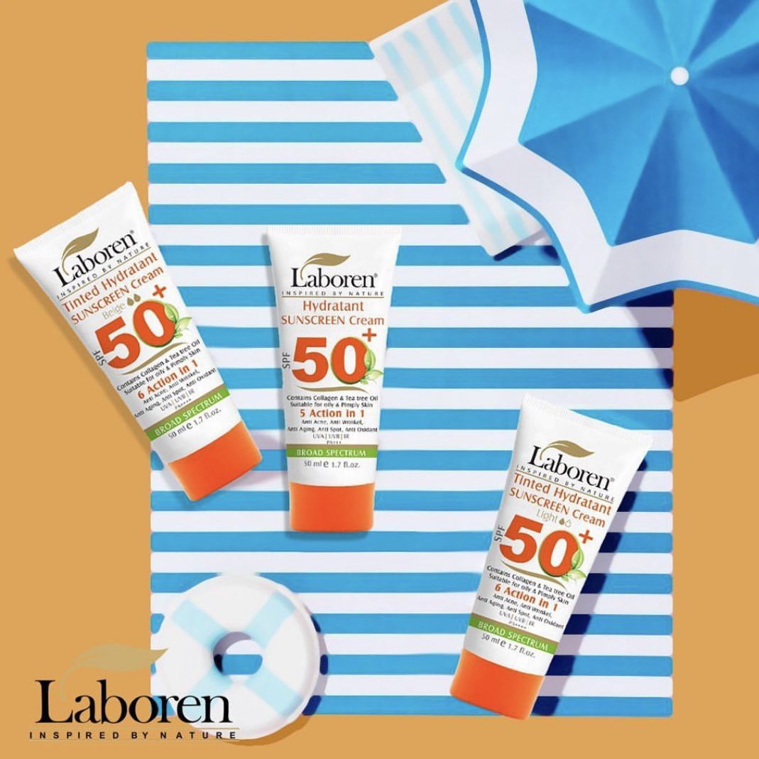 کرم ضد آفتاب رنگی لابورن +SPF50 کد 01 حجم 50 مناسب پوست های چرب حجم 50 میلی‌لیتر -  - 10
