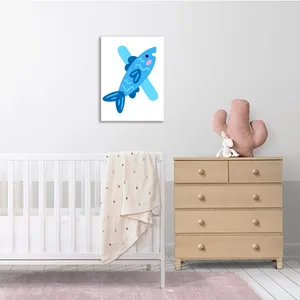 تابلو شاسی کودک طرح حرف X مدل مدرسه الفبا حیوانات