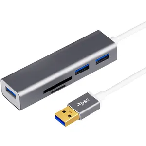 هاب 3 پورت USB 3.0 اونتن مدل OTN-5223 به همراه کارت خوان