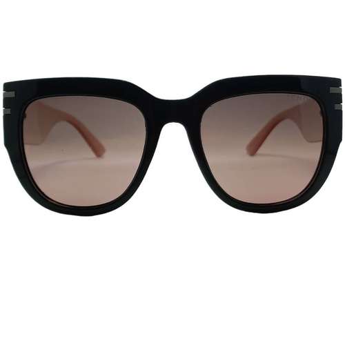 عینک آفتابی زنانه فندی مدل گرد دسته پهن a0600