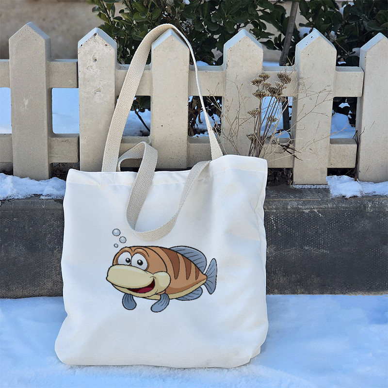 ساک خرید خندالو مدل ماهی کد 6162