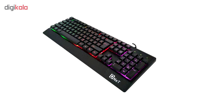 کیبورد مخصوص بازی دی نت مدل DT-996 1