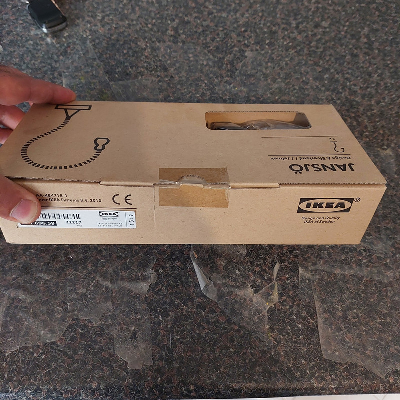 چراغ مطالعه ایکیا مدل JANSJÖ LED