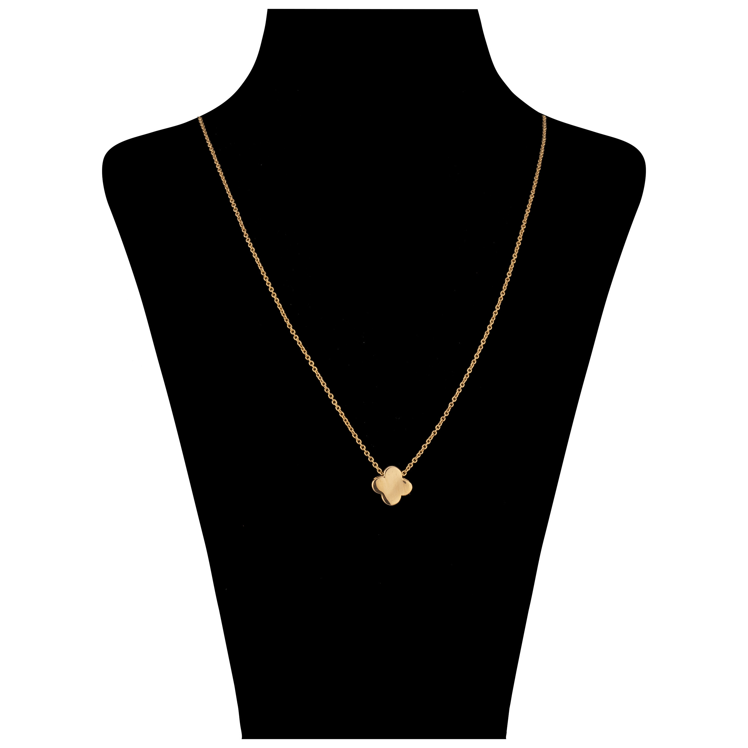 گردنبند طلا 18 عیار زنانه پرسته مدل WN981