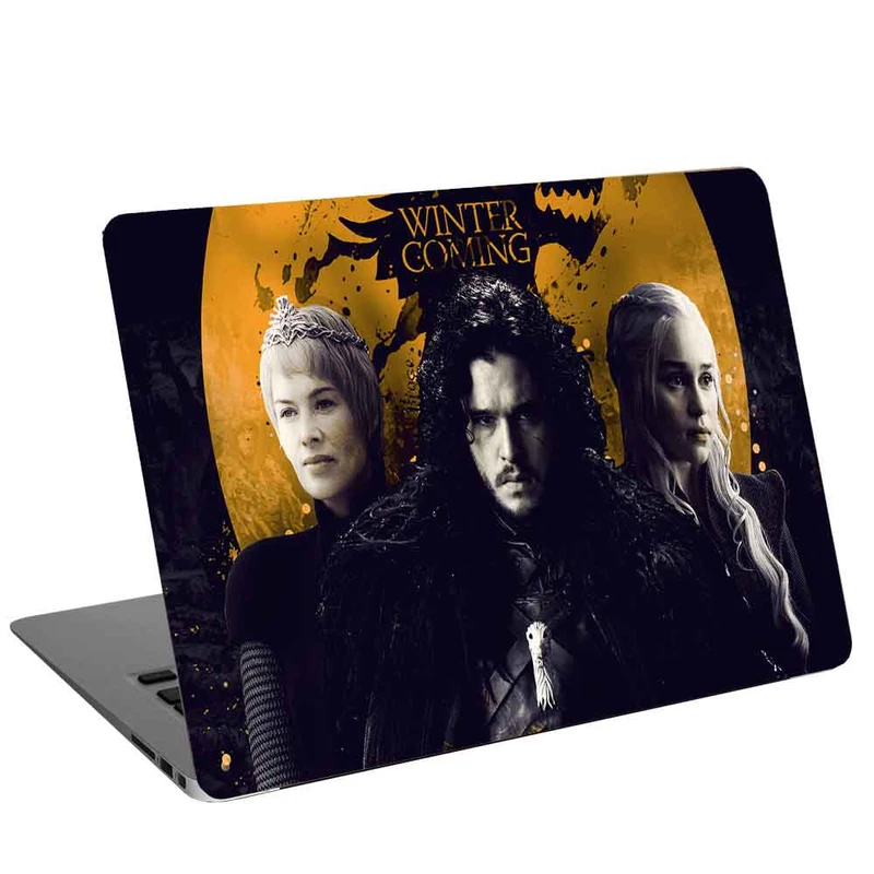 استیکر لپ تاپ طرح game of thrones-winter is coming کد cl-261 مناسب برای لپ تاپ 15.6 اینچ